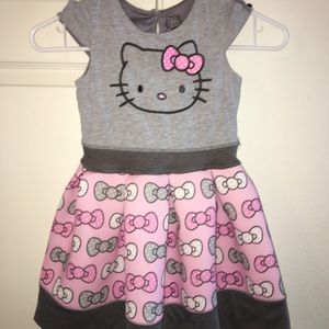 Hello kitty Skater Skirt Toddler Dress